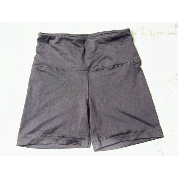 90 Degree By Reflex Women's Small Black Stretch Mid-Rise Biker Shorts - Picture 1 of 7